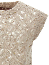 Max Mara Studio Albero Vest Beige
