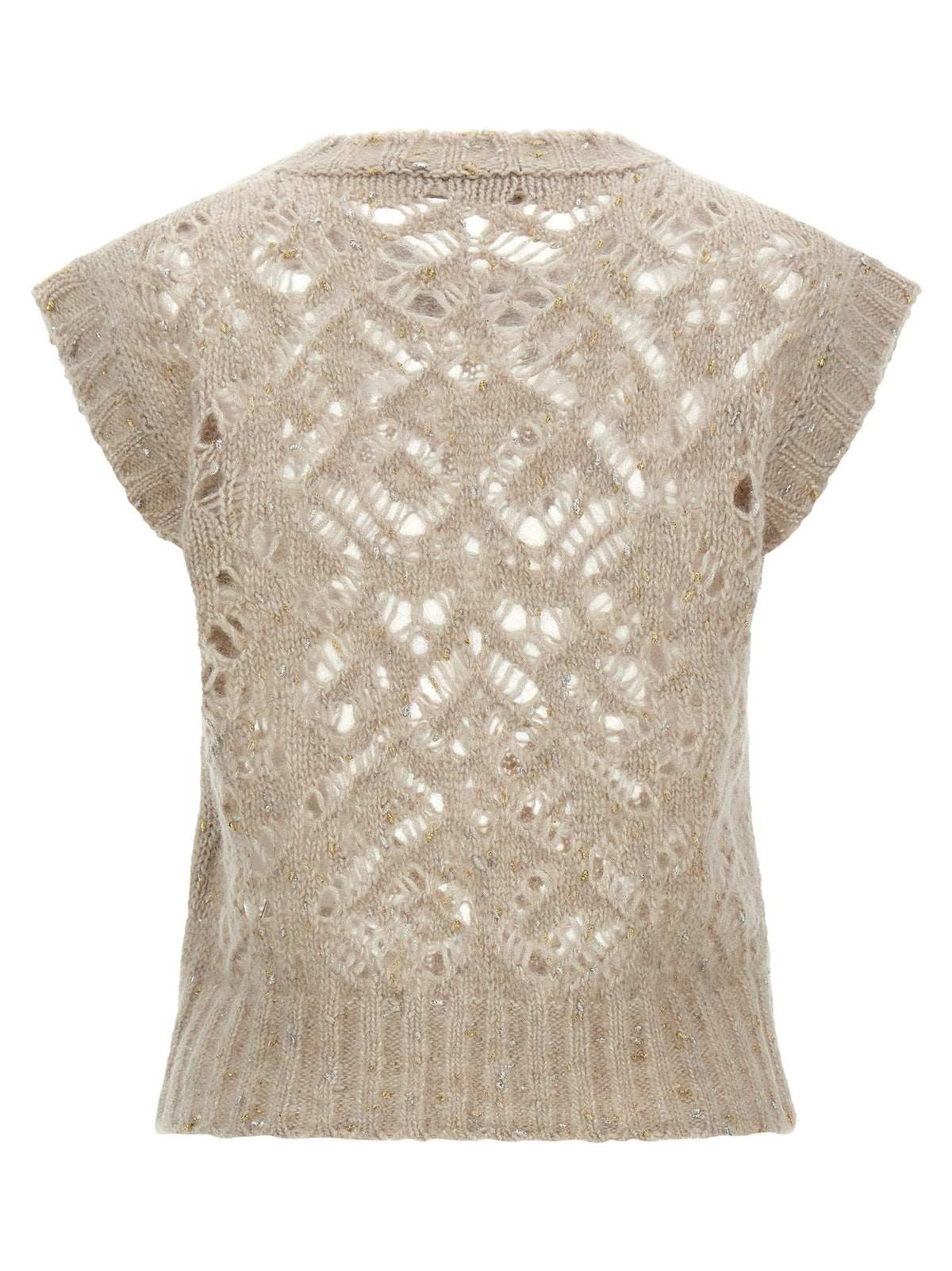 Max Mara Studio Albero Vest Beige