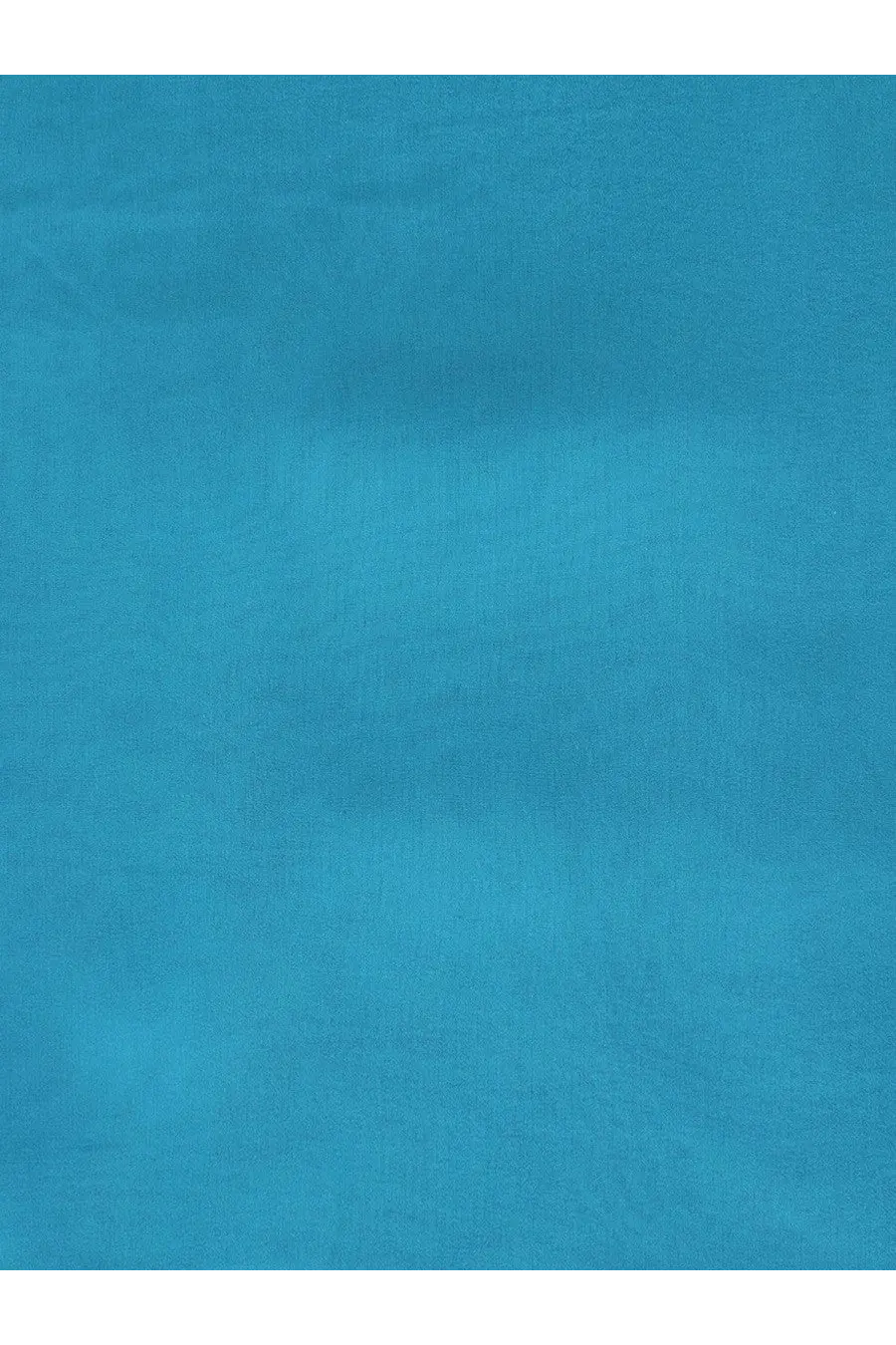 Alberta ferretti women’s foulard in seta blue solid teal fabric with subtle uniform texture and silk material