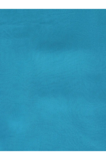 Alberta ferretti women’s foulard in seta blue solid teal fabric with subtle uniform texture and silk material