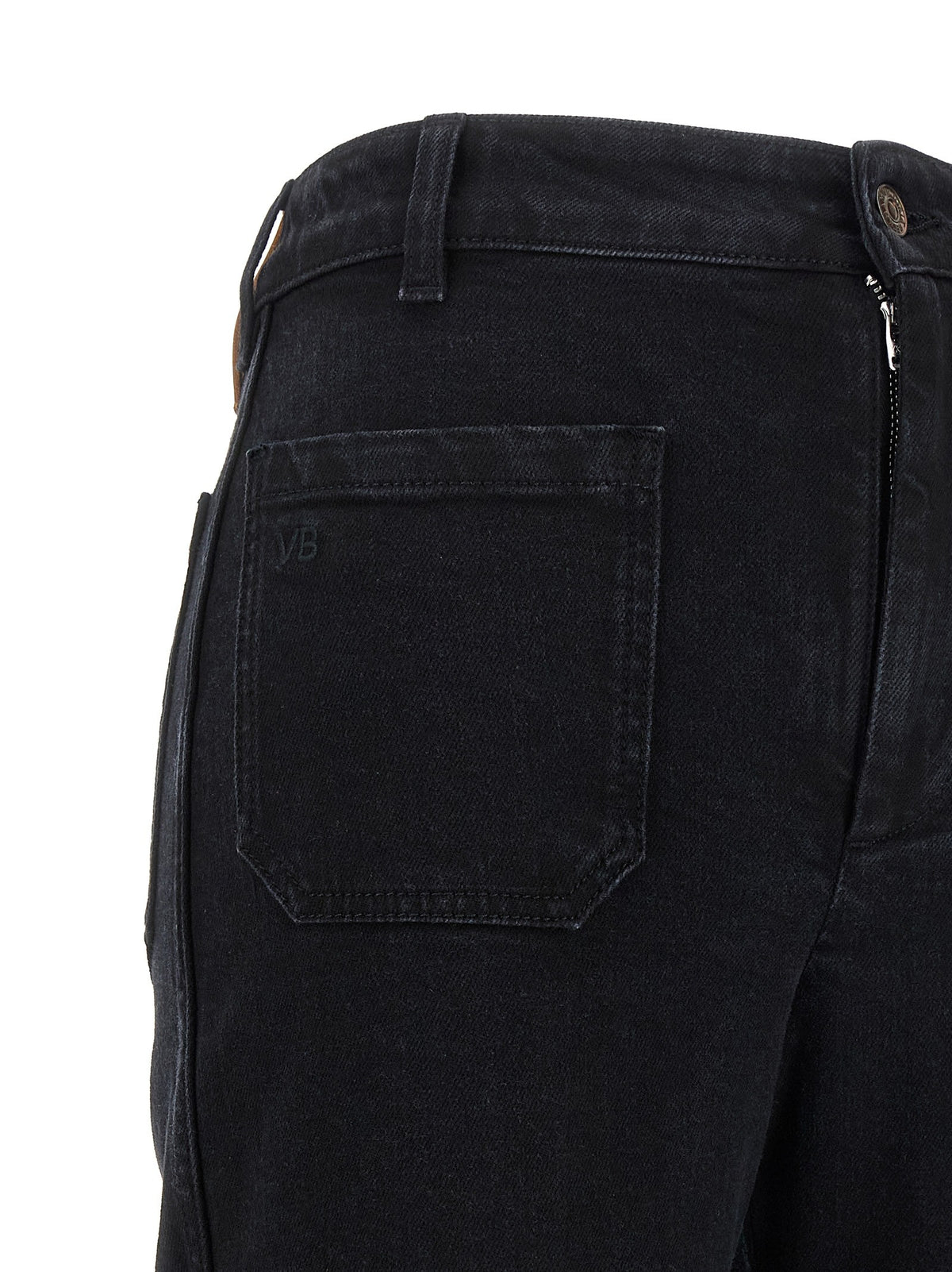 Victoria Beckham Alina Jeans Black, view 3