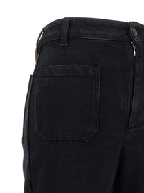 Victoria Beckham Alina Jeans Black, view 3