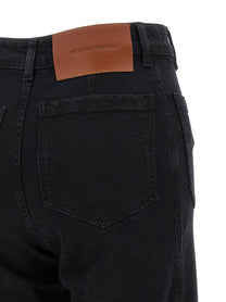 Victoria Beckham Alina Jeans Black, view 4