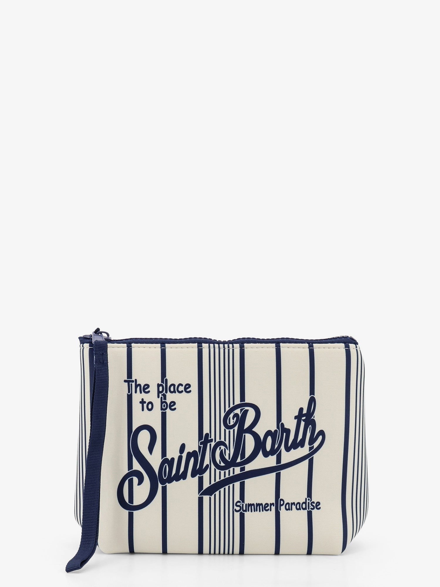 Mc2 Saint Barth Men's Aline Scuba Clutch Blue