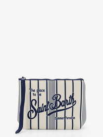 Mc2 Saint Barth Men's Aline Scuba Clutch Blue