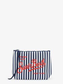 Mc2 Saint Barth Men's Aline Scuba Clutch Blue