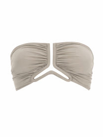 Rick Owens Women's Allanah Bikini Top Grey