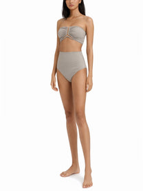 Rick Owens Women's Allanah Bikini Top Grey