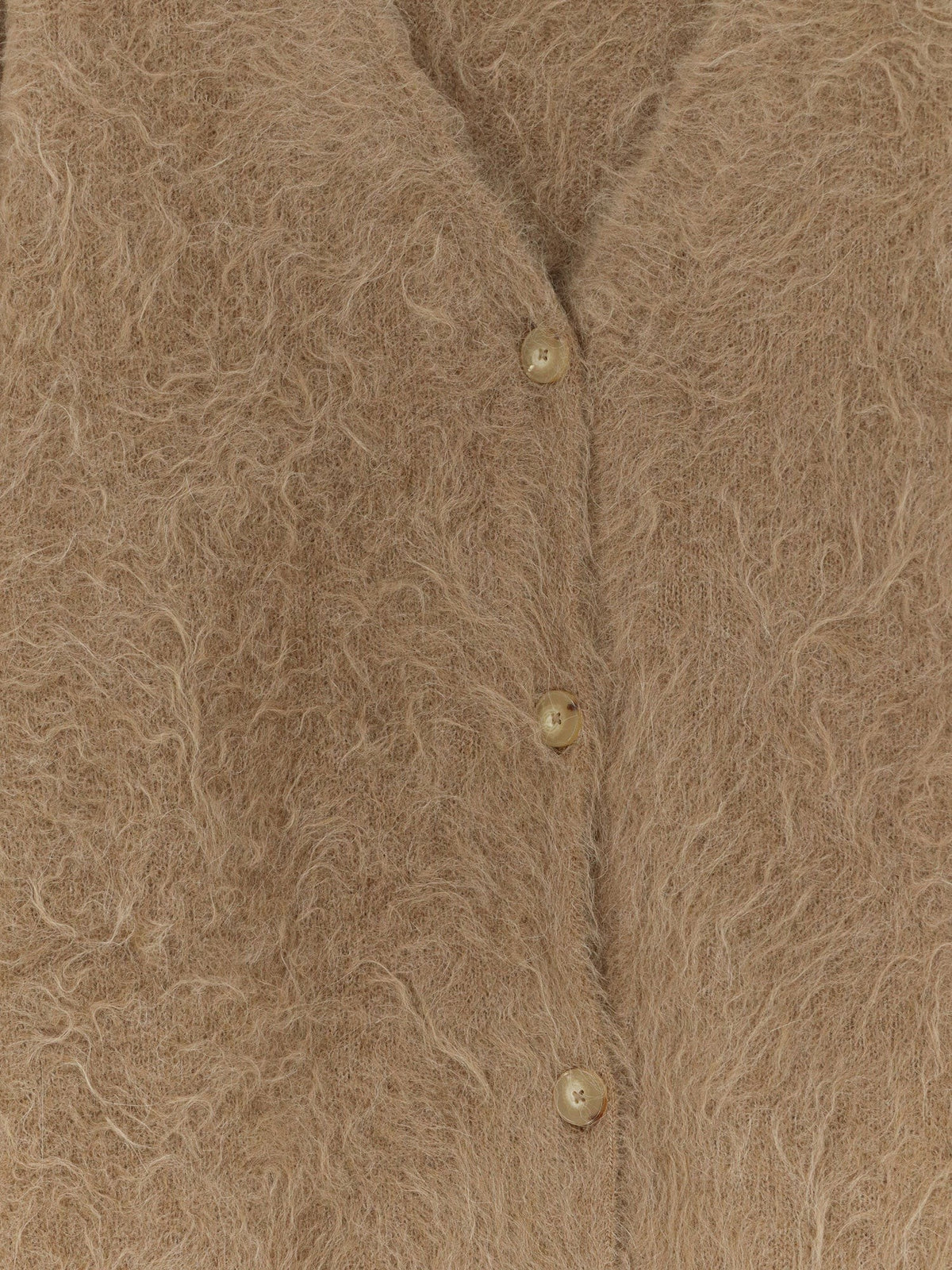 Alysi Women's Alpaca Blend Cardigan Beige