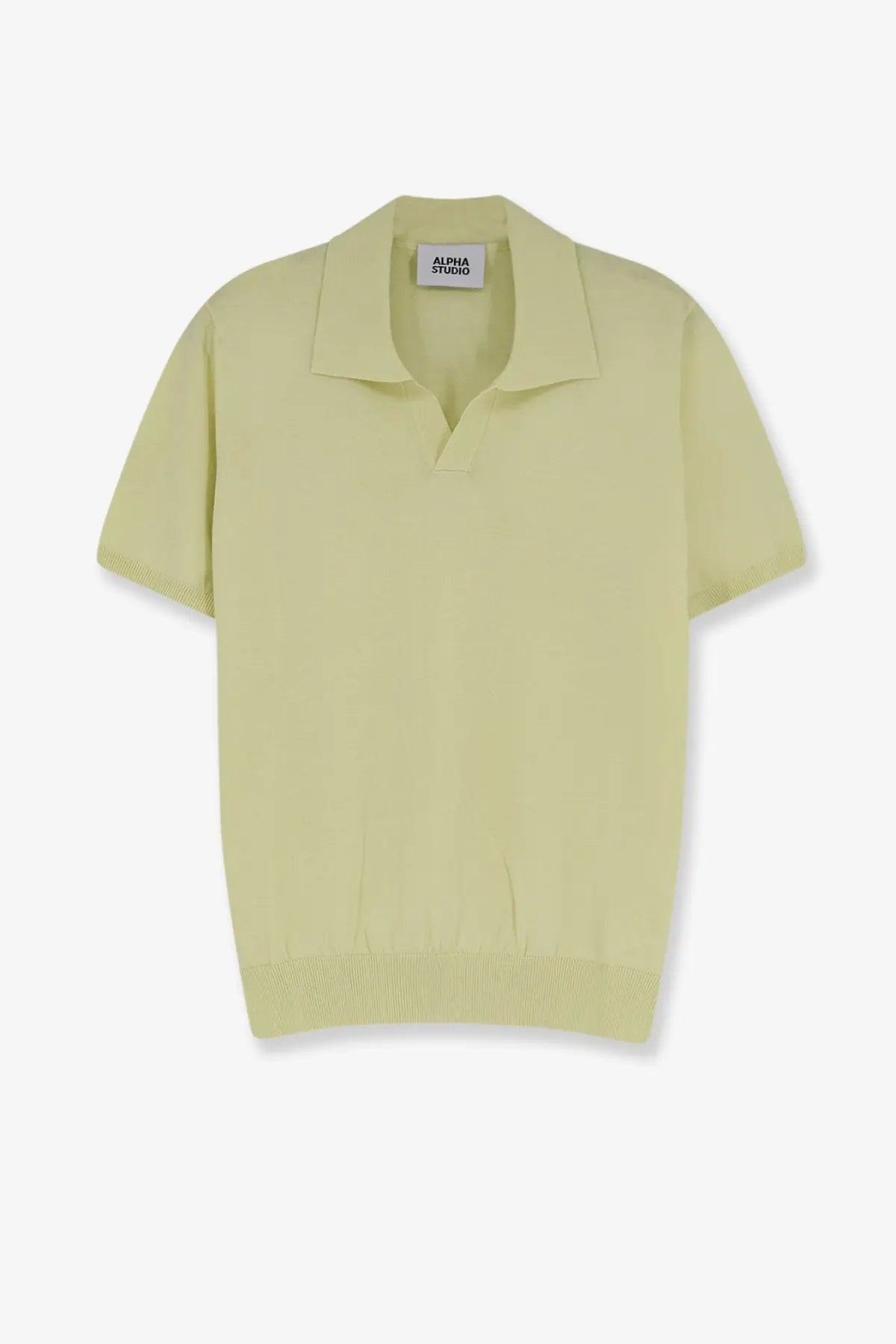 Alpha-Studio Men's Cotton Polo Shirt Green