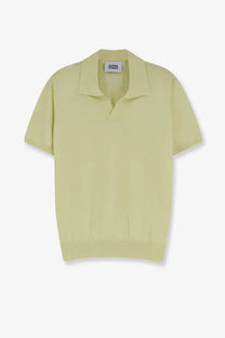Alpha-Studio Men's Cotton Polo Shirt Green