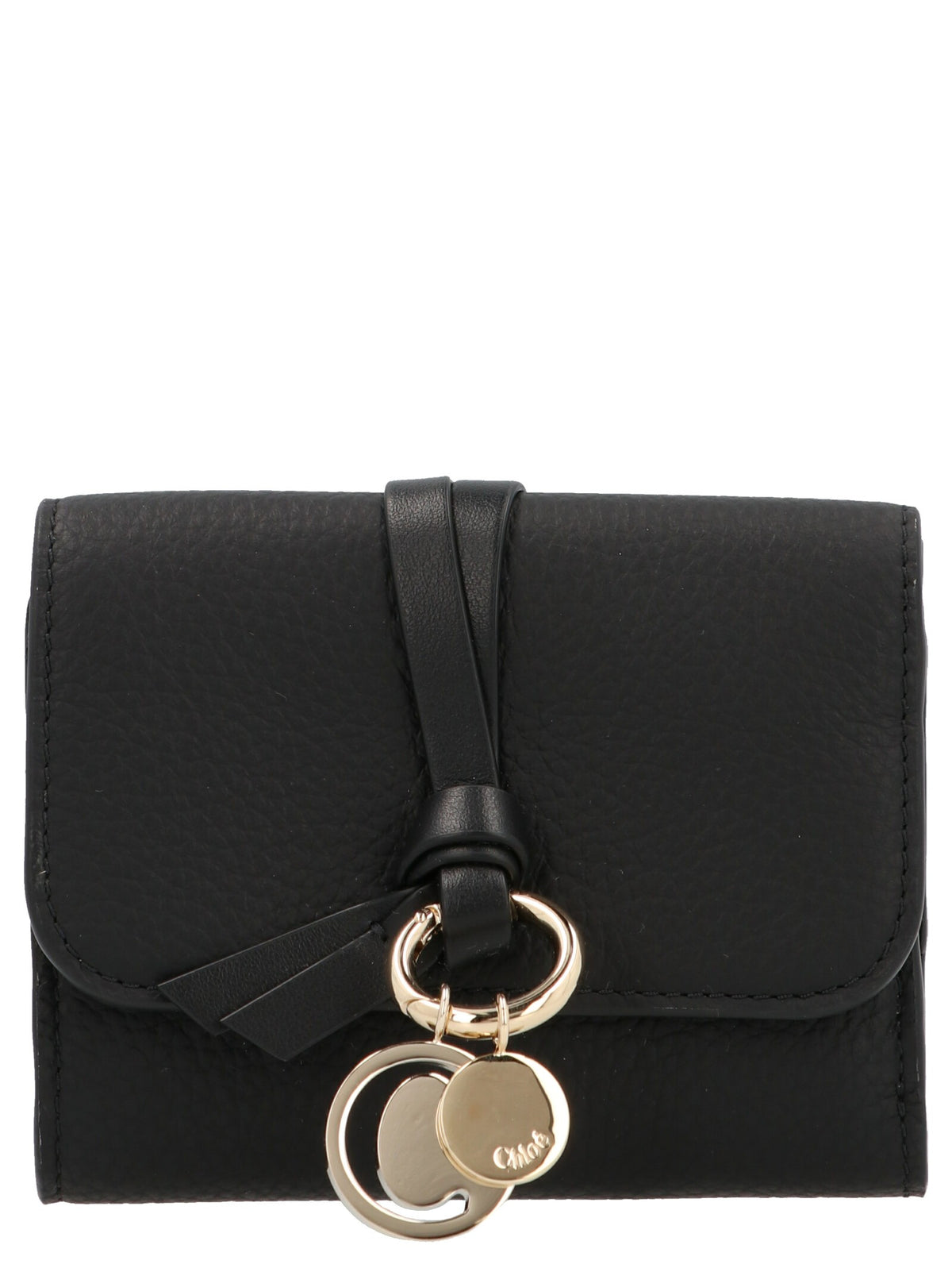 Chloé Alphabet Wallet Black
