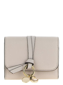 Chloé Alphabet Wallet Grey