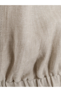 Alysi Women's Élavé Linen Sleeveless Jacket Grezzo