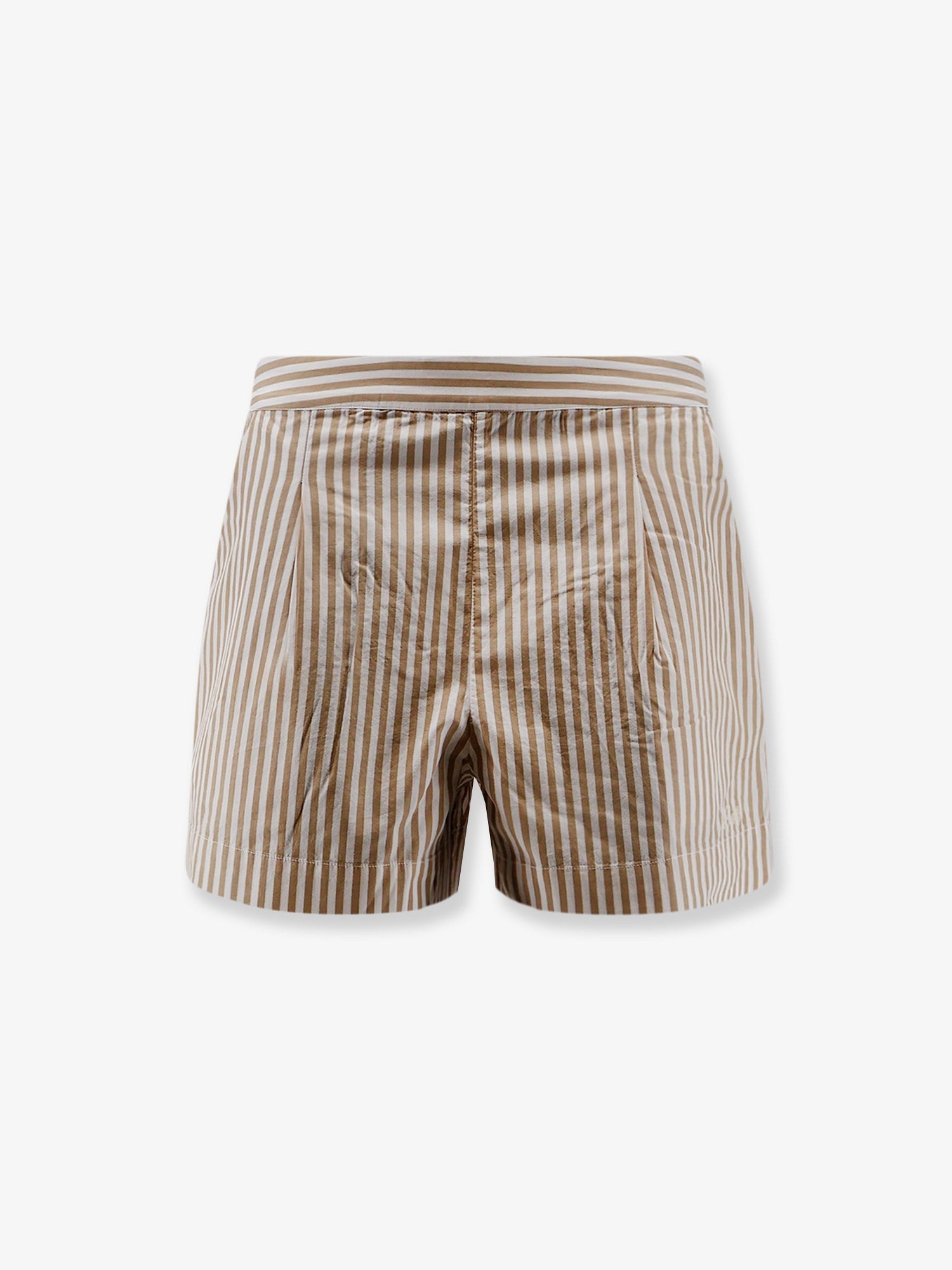 Mc2 Saint Barth Women's Amani Cotton Bermuda Shorts Stripes