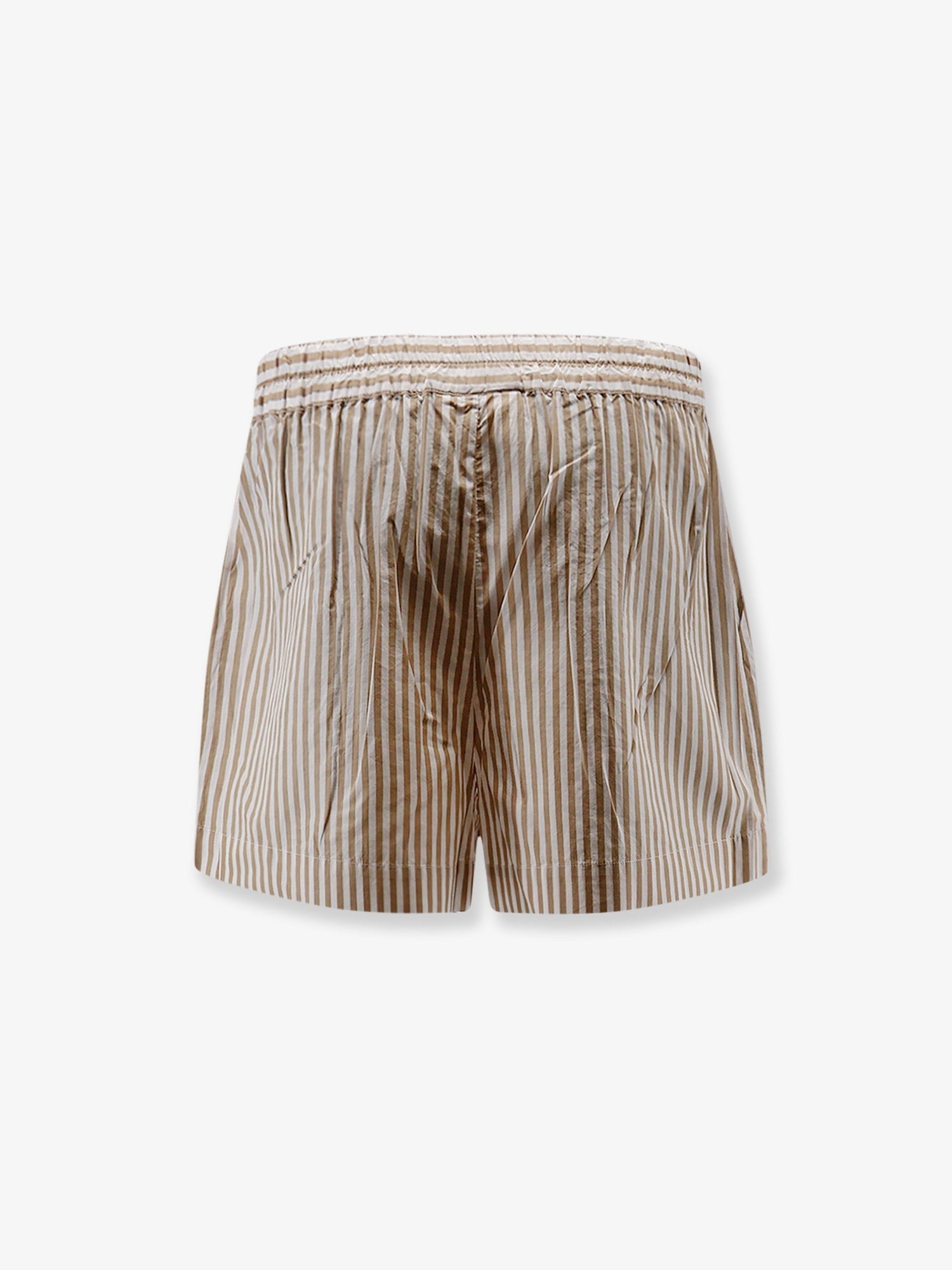 Mc2 Saint Barth Women's Amani Cotton Bermuda Shorts Stripes