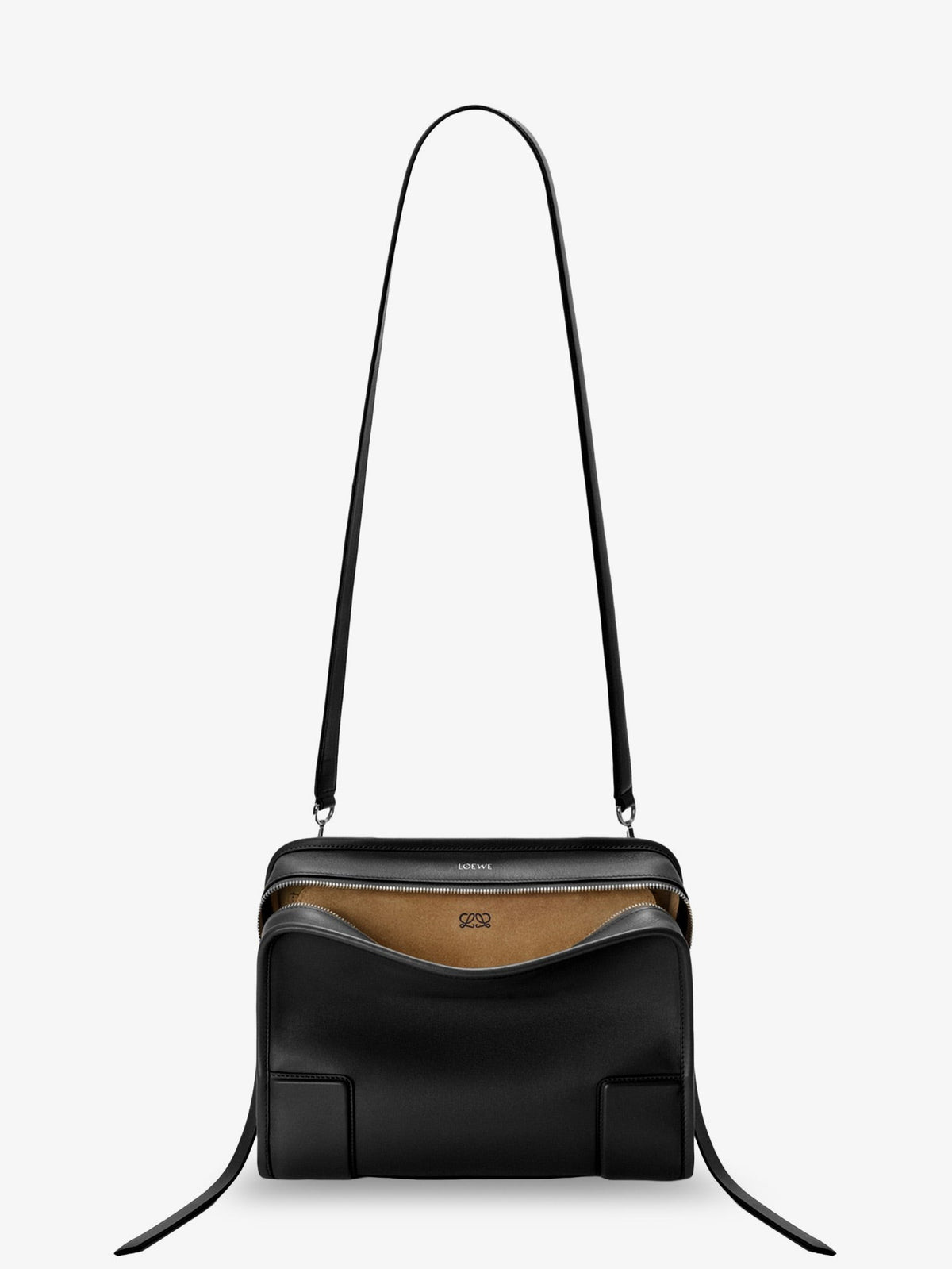 Loewe Women's Amazona Leather Handbag Black