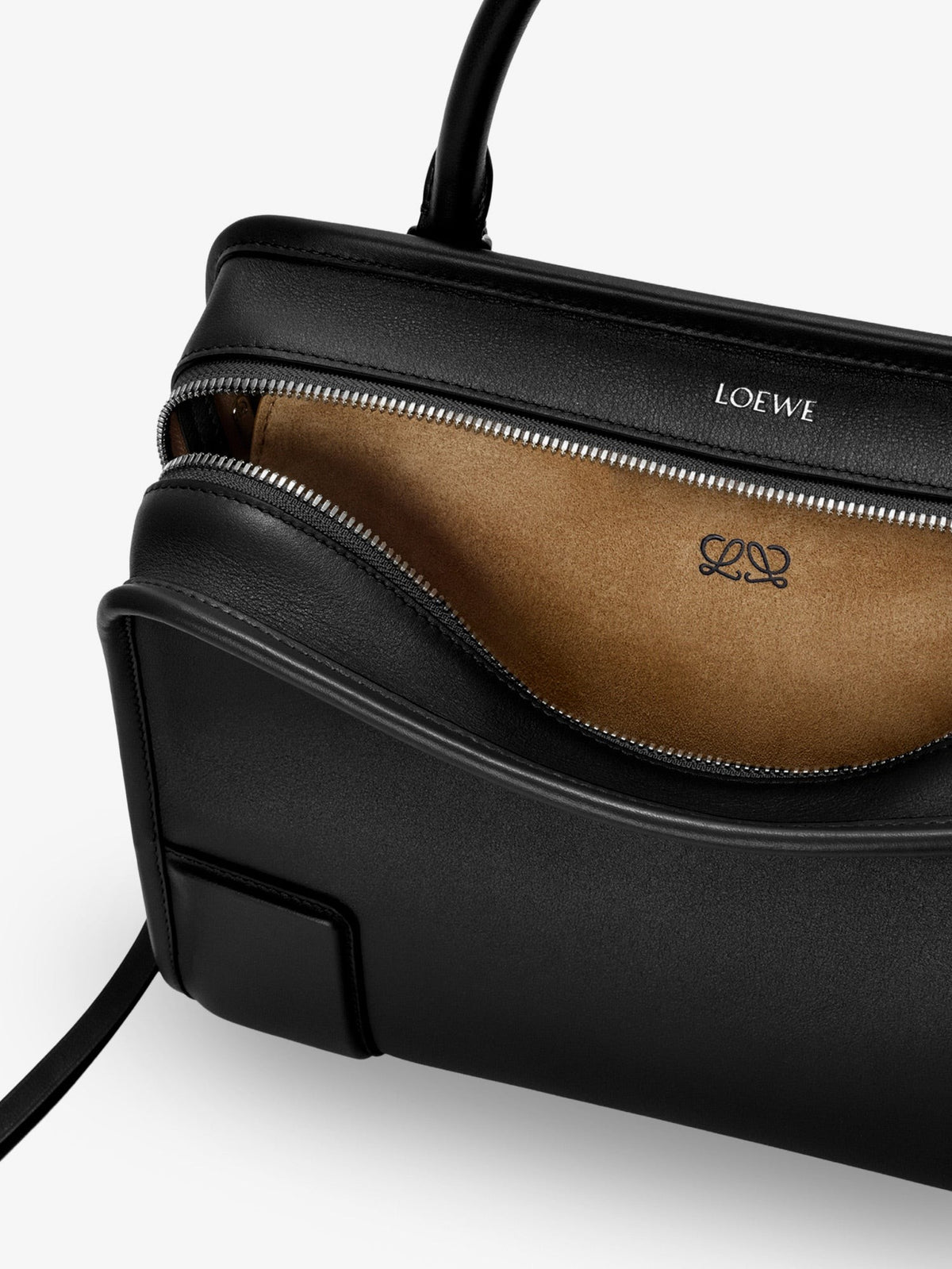 Loewe Women's Amazona Leather Handbag Black