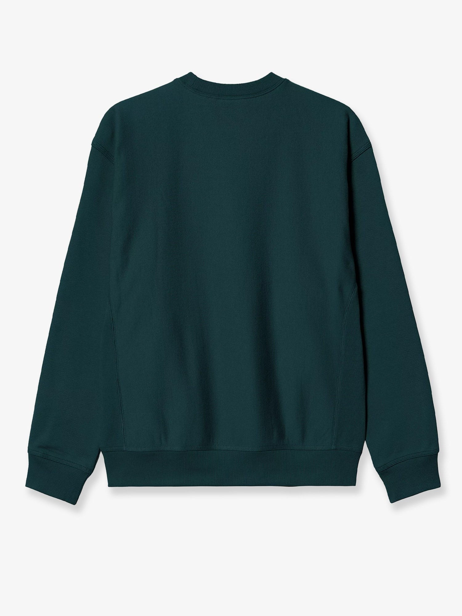 Carhartt Wip Men's American Script Cotton Blend Sweatshirt Green