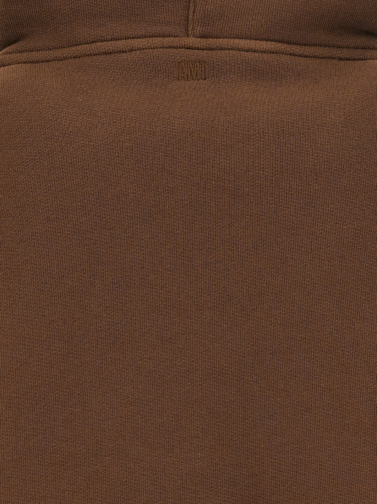 Ami Paris Ami De Cœur Hoodie Brown