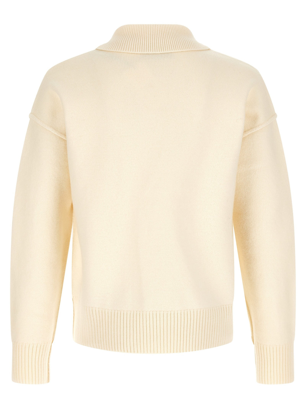 Ami Paris Ami De Coeur Polo Shirt White