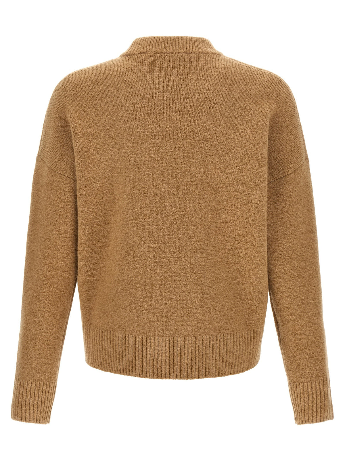 Ami Paris Ami De Cœur Sweater Beige, view 2