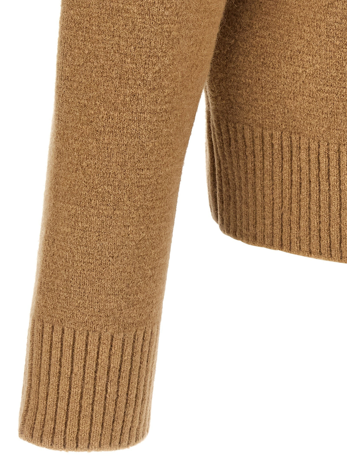 Ami Paris Ami De Cœur Sweater Beige, view 4