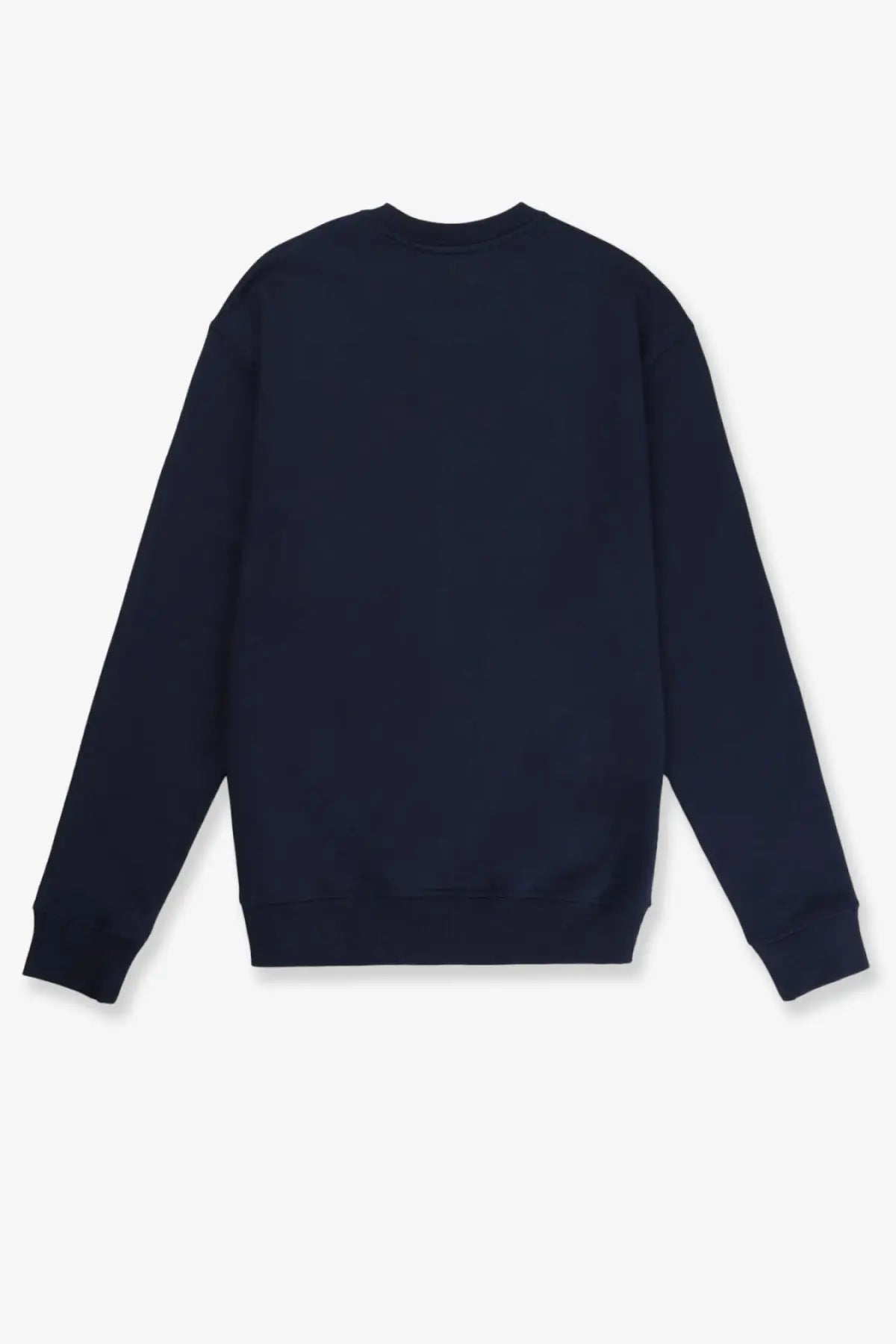 Navy blue Ami Paris men’s cotton crewneck sweatshirt ideal for casual wear with a comfortable fit