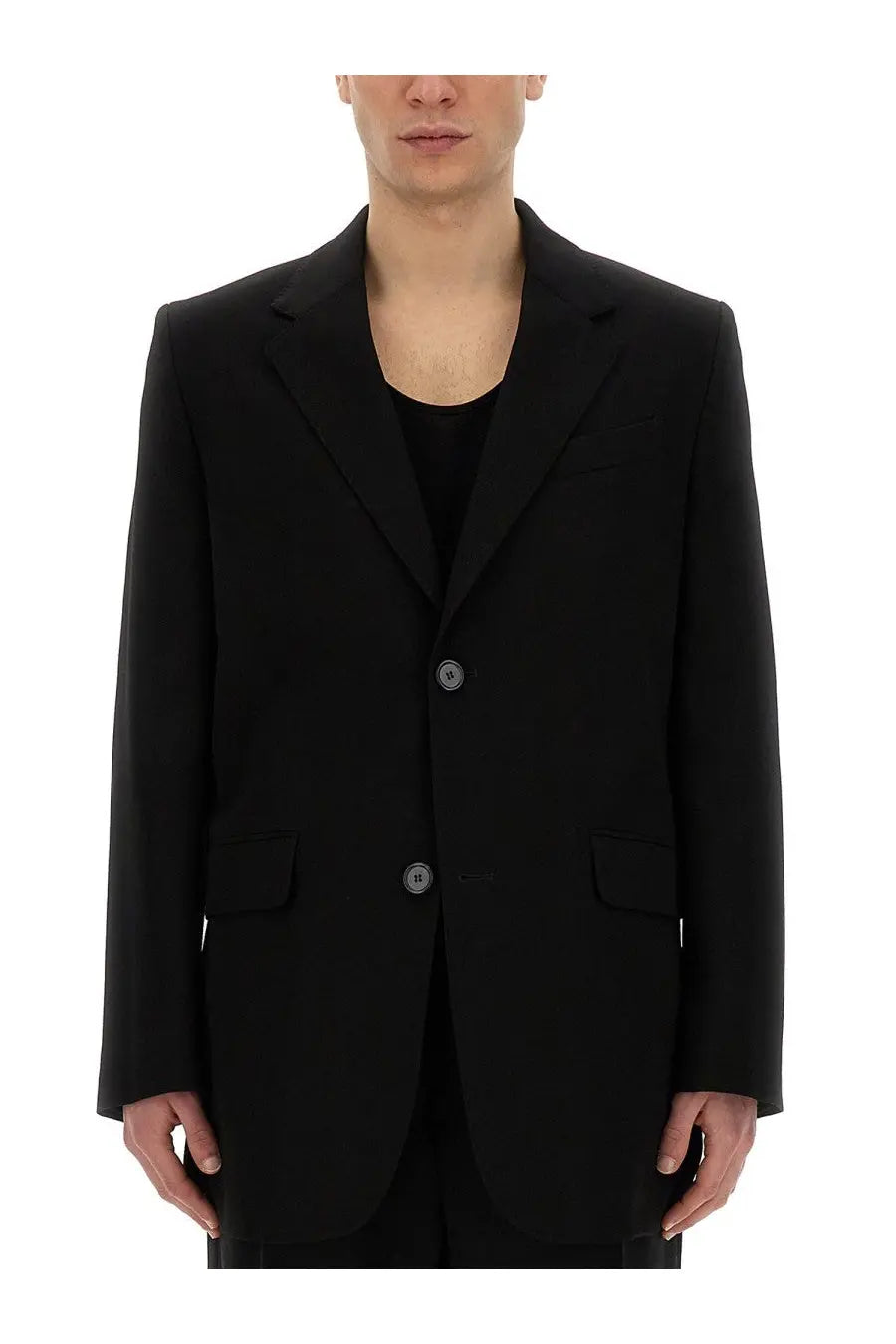 Ami Paris Men's Oversize Jacket Black