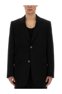 Ami Paris Men's Oversize Jacket Black