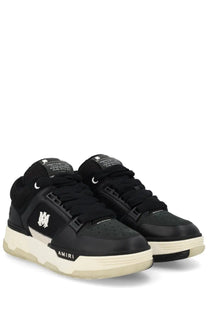 Amiri men’s sneaker ma black with contrasting cream sole and mesh detailing for stylish casual wear