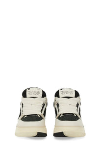 Amiri men’s sneaker ma black high-top with chunky sole white and black perforated toe box design