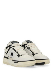 Amiri men’s sneaker ma white with white and black mesh upper and chunky sole for stylish casual wear