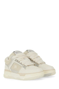 Amiri men’s sneaker ma white cream low-top with mesh and synthetic leather upper and subtle side branding