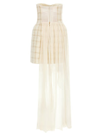 Elisabetta Franchi Amphora Dress White