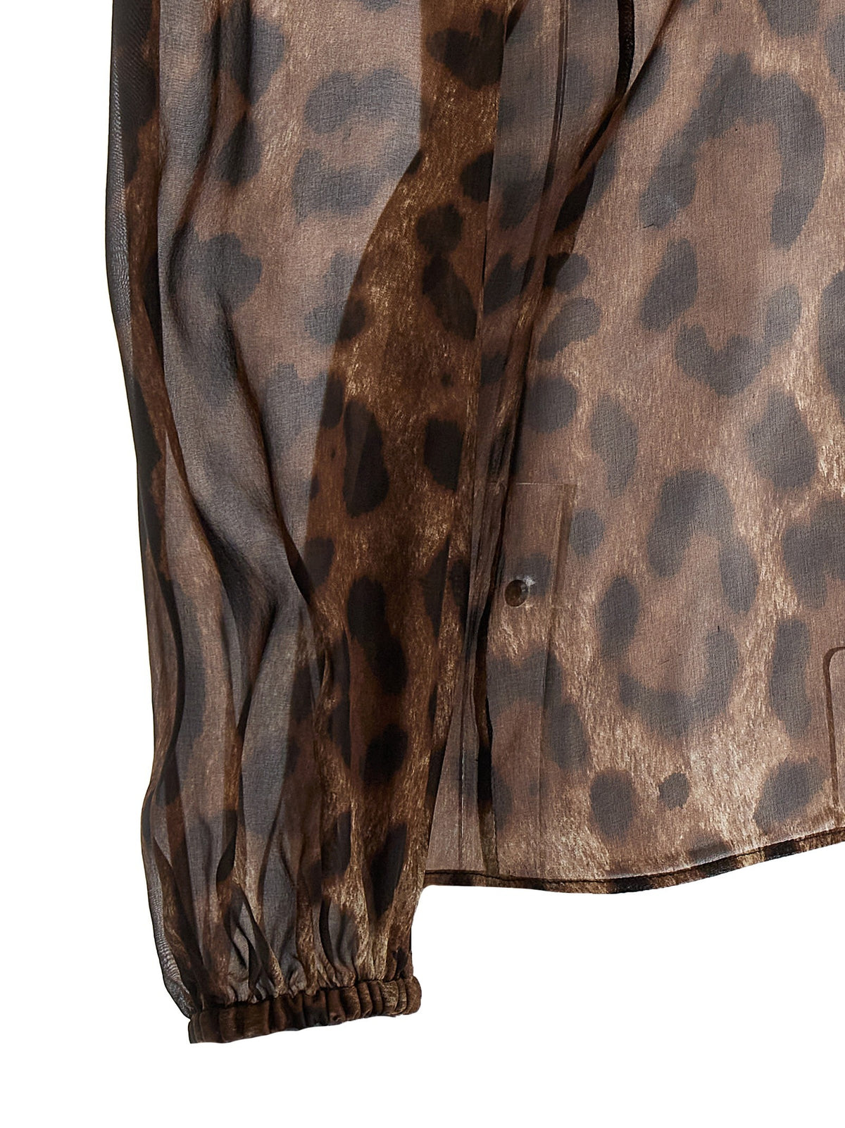 Dolce &amp; Gabbana Animal Shirt Gold