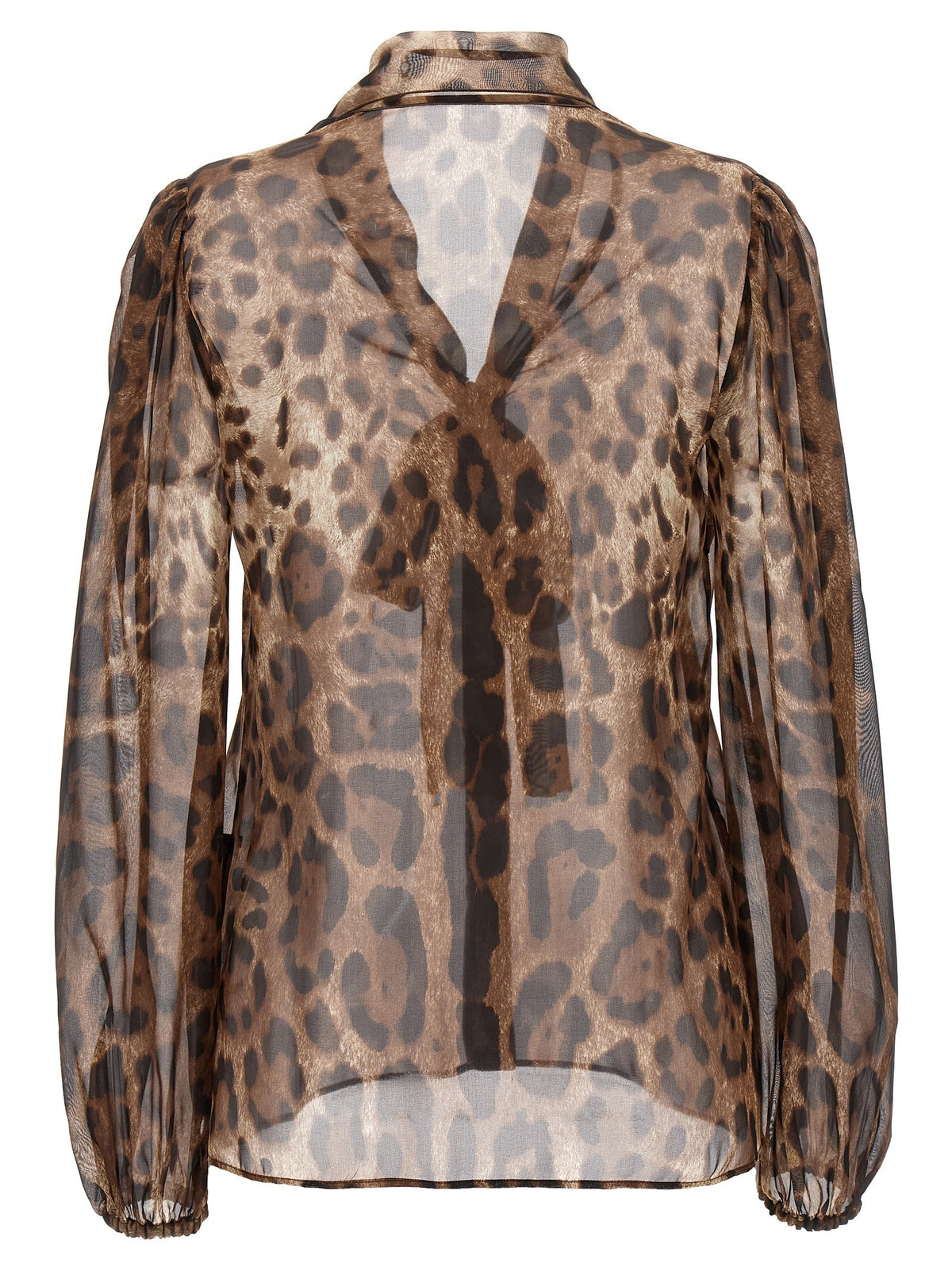 Dolce &amp; Gabbana Animal Shirt Gold