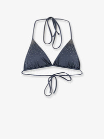 Mc2 Saint Barth Women's Annabelle Rhinestone Bikini Top Shinystrass