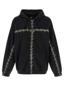 Vans Aod Hoodie by Slam Jam Black