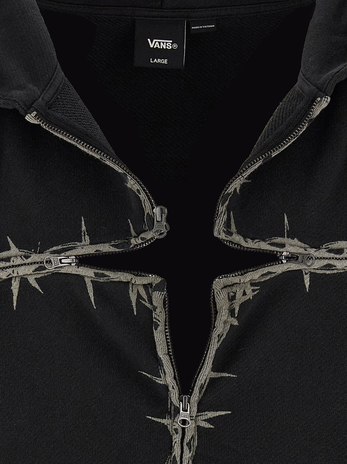Vans Aod Hoodie by Slam Jam Black