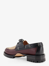 Dior Men's Archie Lug Leather Moccasin Beige
