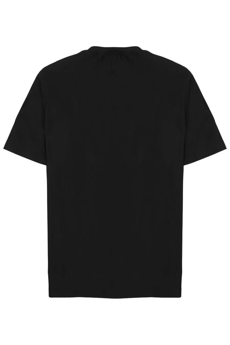 Archivium be updated men’s black short-sleeved t-shirt in tessuto tecnico fabric with a simple solid design