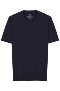 Archivium be updated men’s black short-sleeved crew neck t-shirt with minimalist design and subtle neckline brand tag