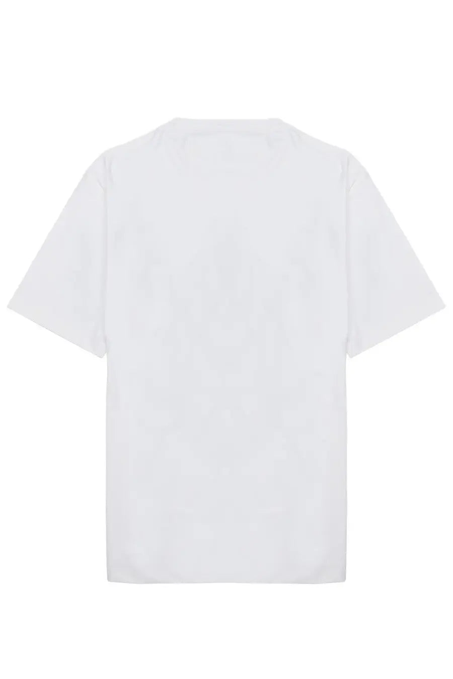 Archivium be updated men’s shirt in tessuto tecnico white made of white cotton with a simple minimalist relaxed fit design