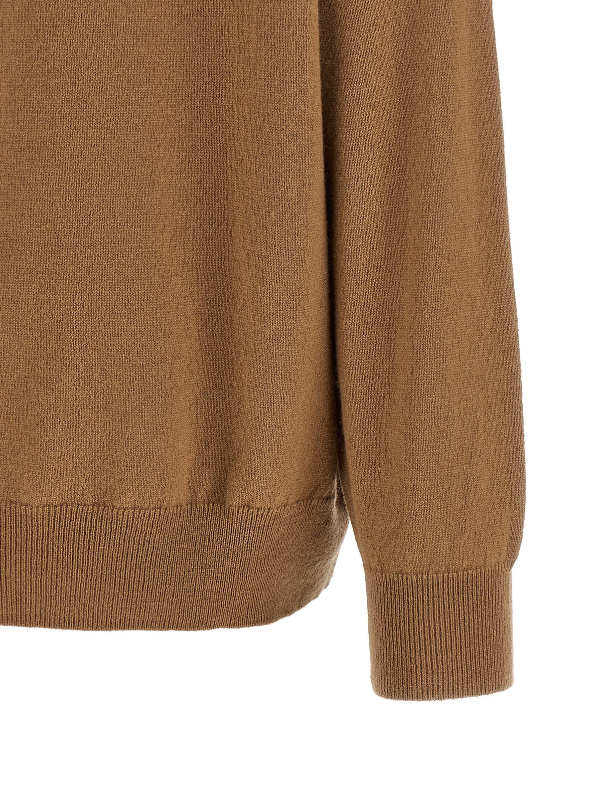 Ballantyne Argyle Intarsia New Diamond Sweater Beige