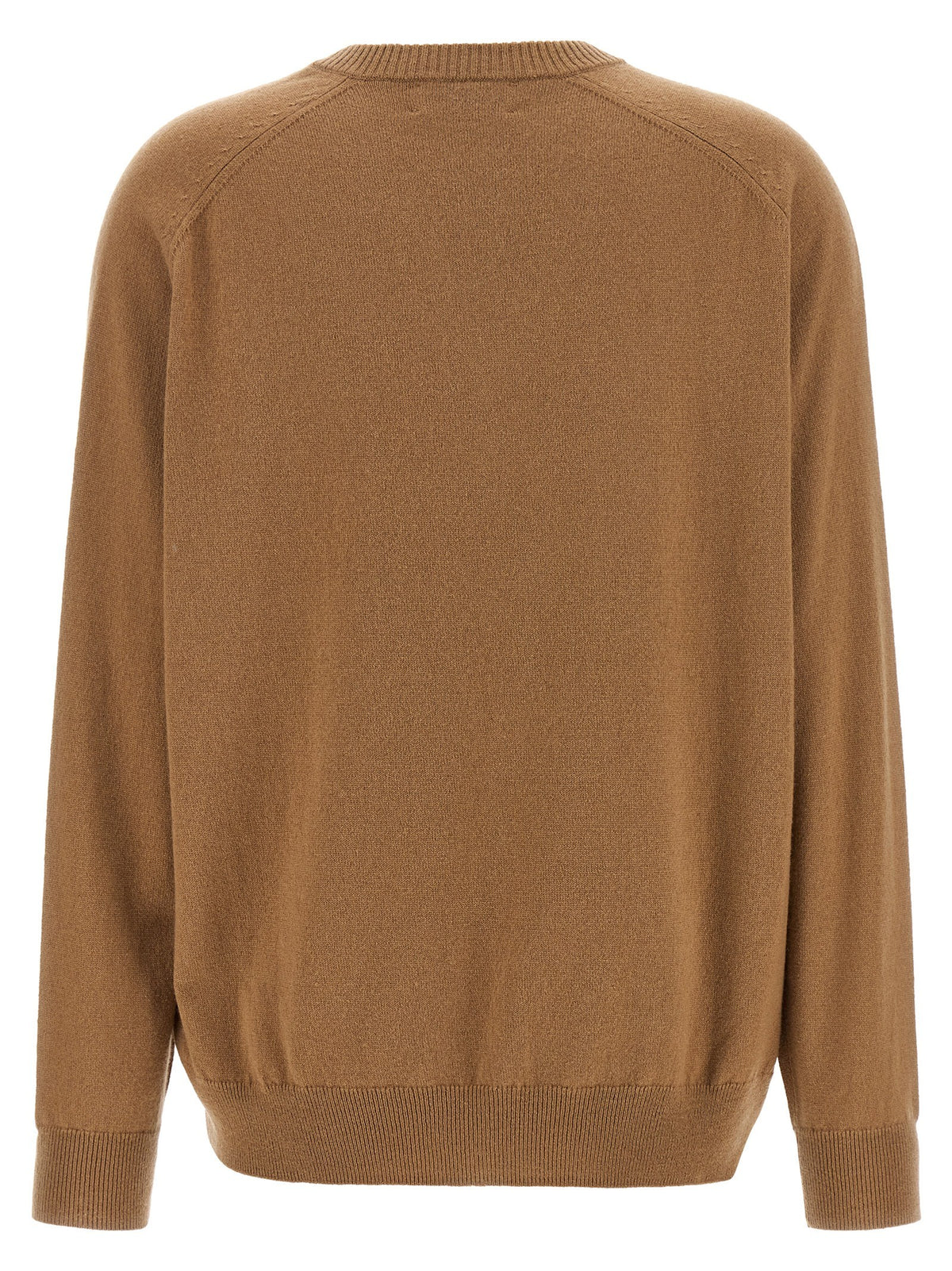Ballantyne Argyle Intarsia New Diamond Sweater Beige
