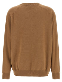 Ballantyne Argyle Intarsia New Diamond Sweater Beige