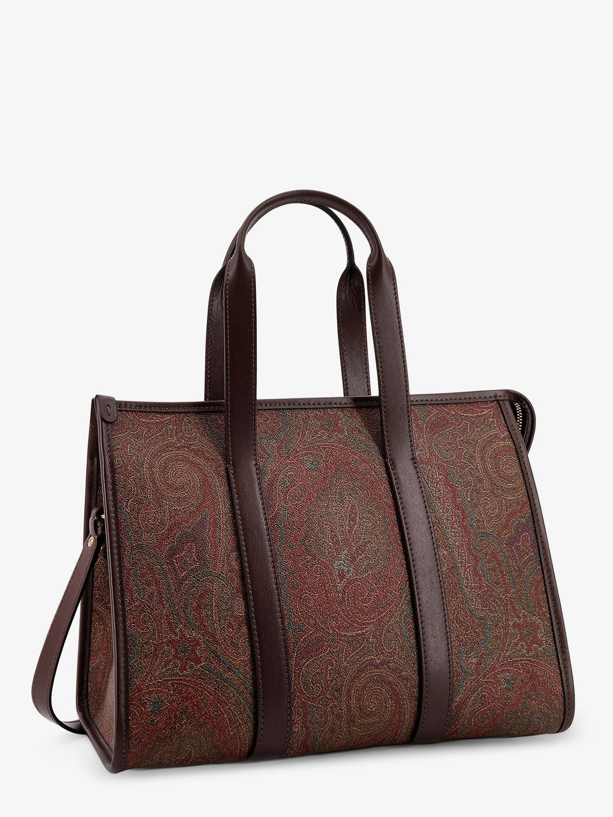 ETRO Women's Arnica Paisley Fabric Handbag Black
