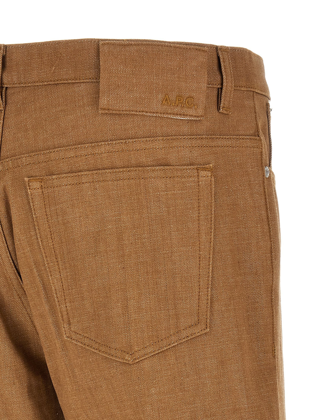 A.P.C Arno Jeans Brown
