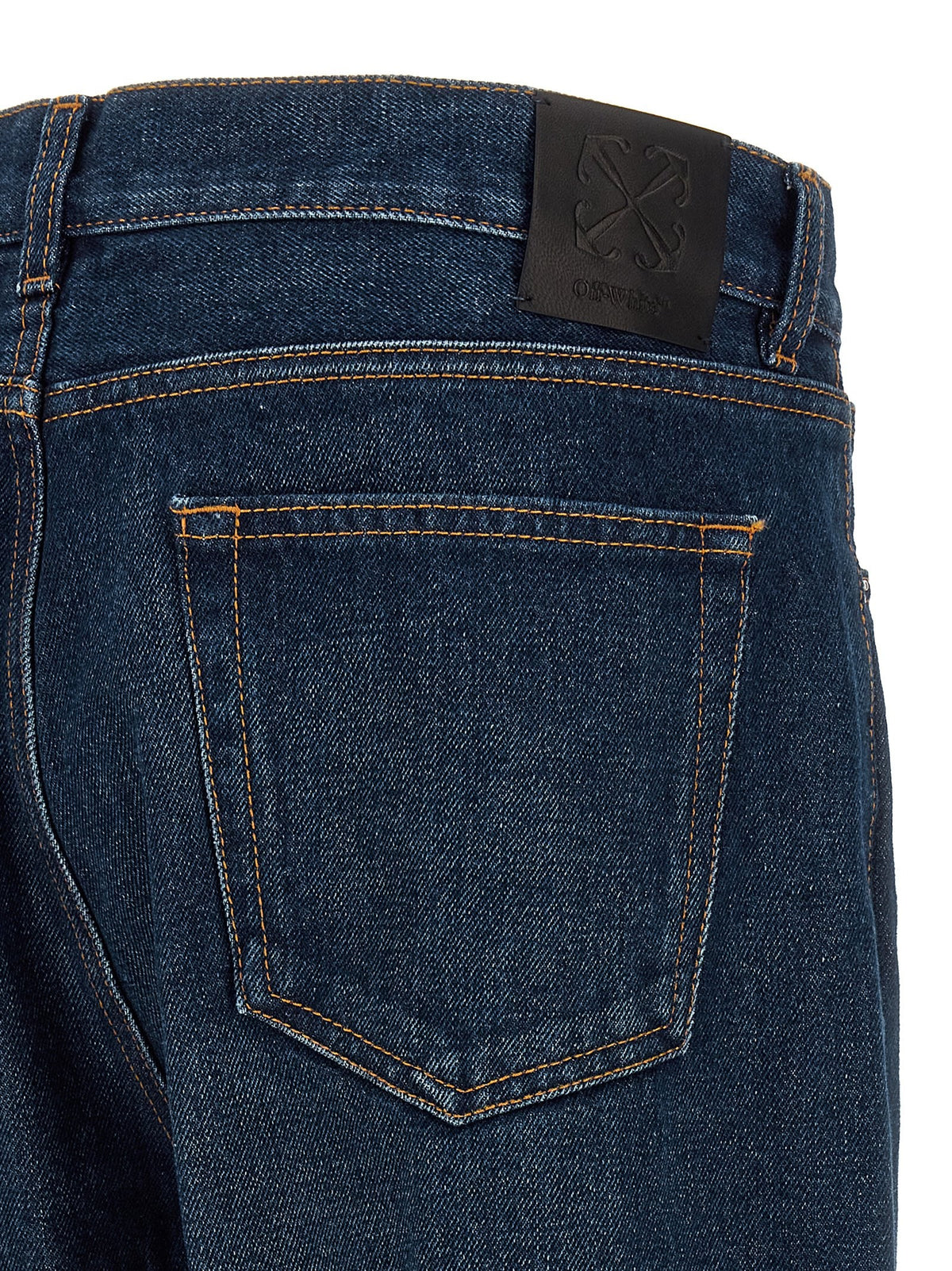 Off-White Arr Zip Skate Jeans Blue